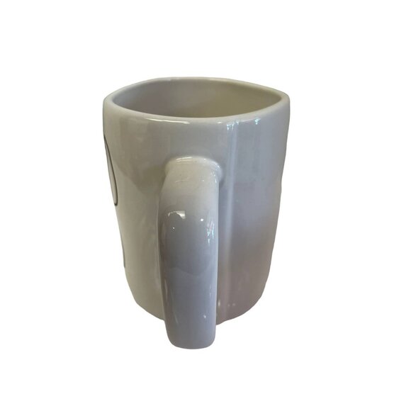 RAE Dunn Coffee Ceramic Mug Artisan Stupid Cupid 5.25"W x 3.25"L x 4.5"H - Picture 2 of 6